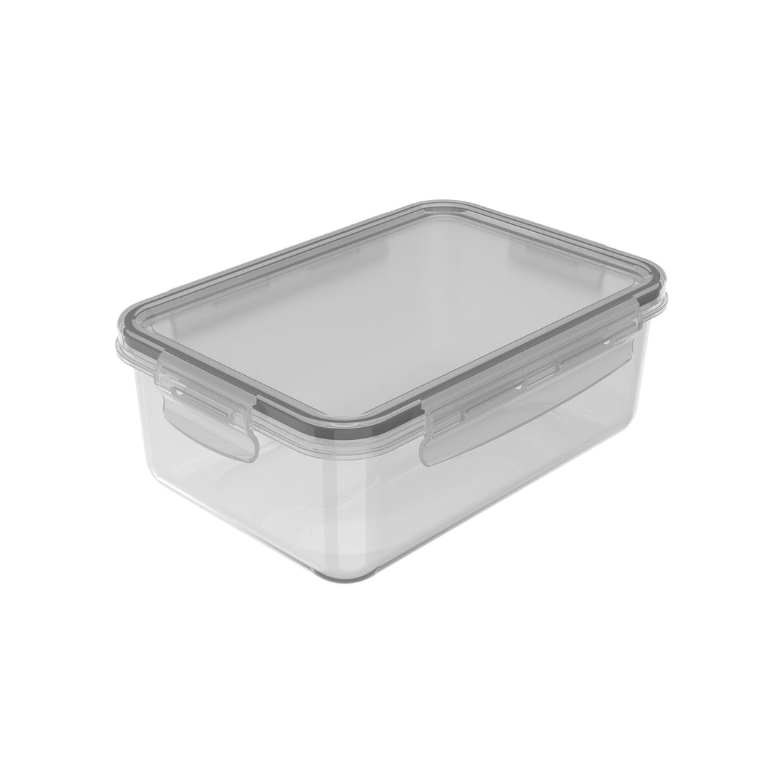 Kit de Potes Para Geladeira 1,28 Litros Retangular 6 Peças Linha Click